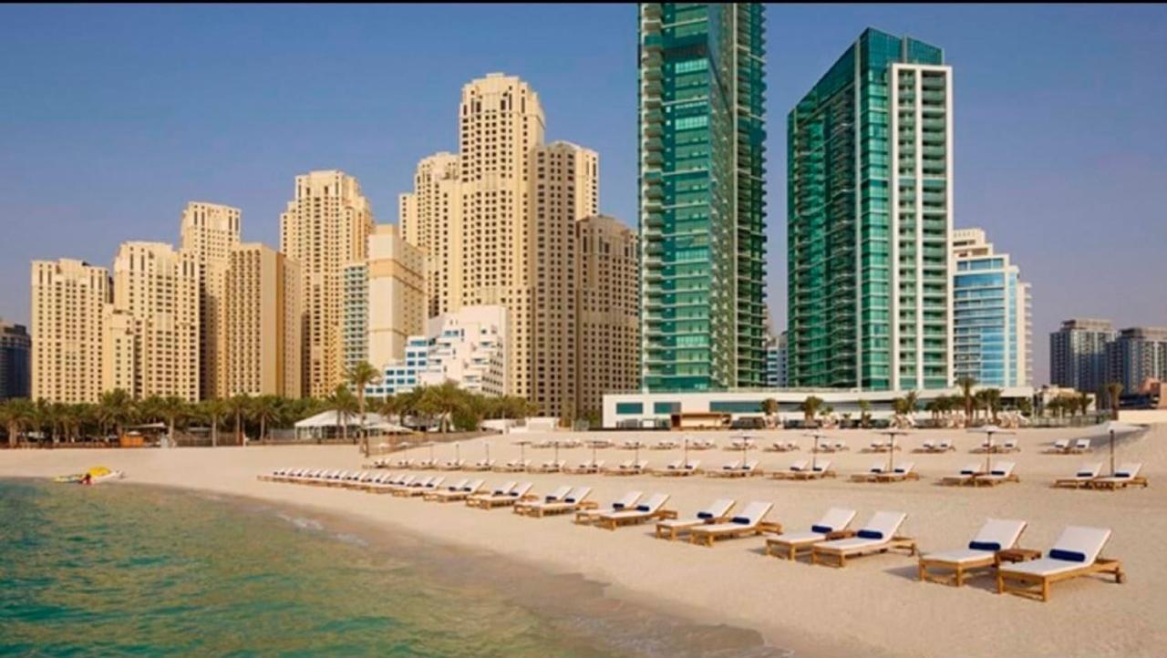 Stunning 5* 4Br-Oceanfront-Apartment Dubai Eksteriør bilde