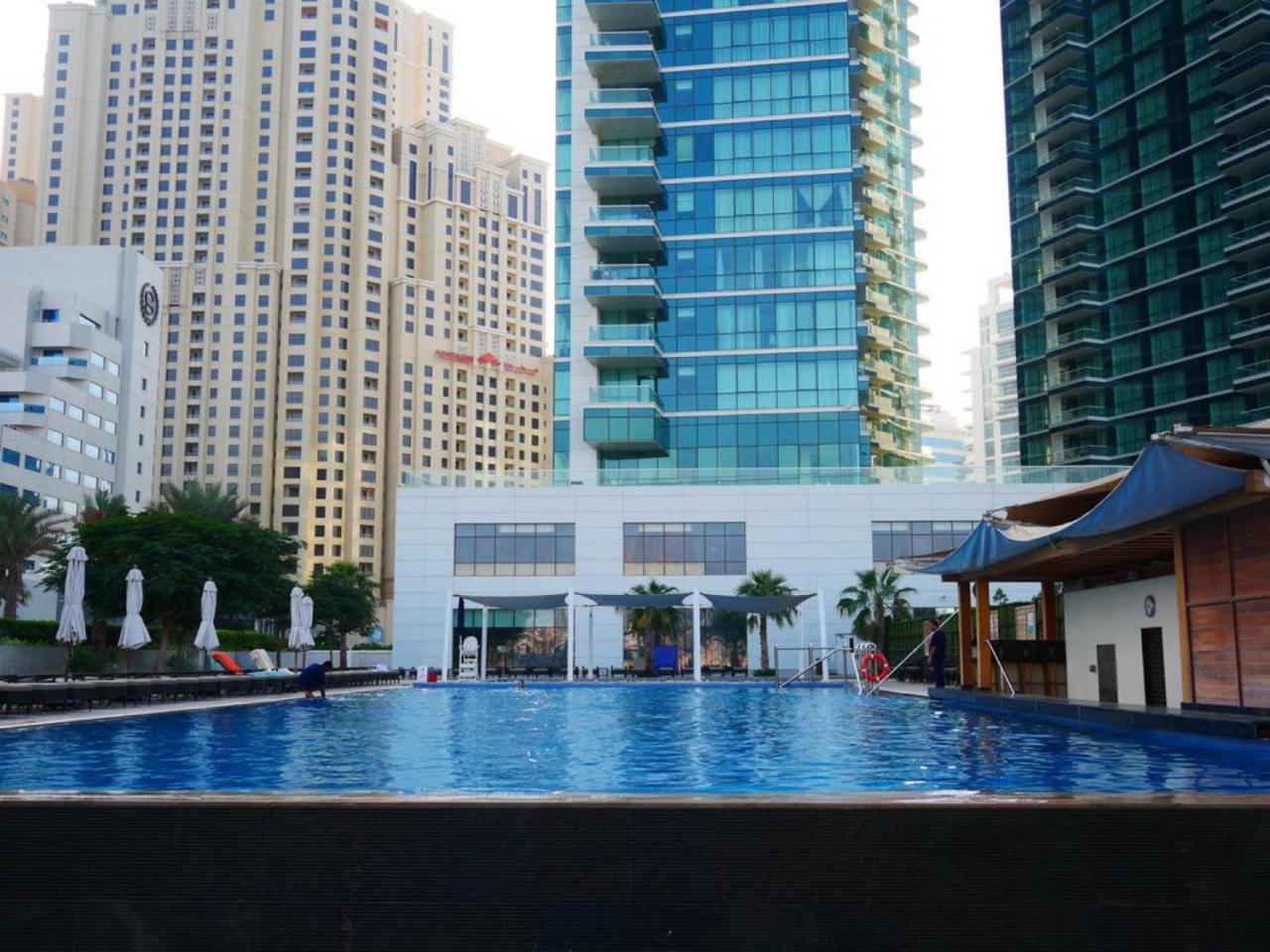 Stunning 5* 4Br-Oceanfront-Apartment Dubai Eksteriør bilde